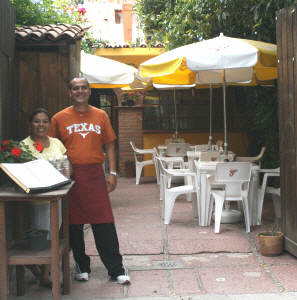 Adrian and Cindy, owners of El Sazon Restaurante