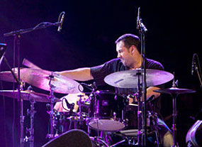 Drumming wonder Antonio Sanchez at the International Jazz & Blues Festival, San Miguel de Allende